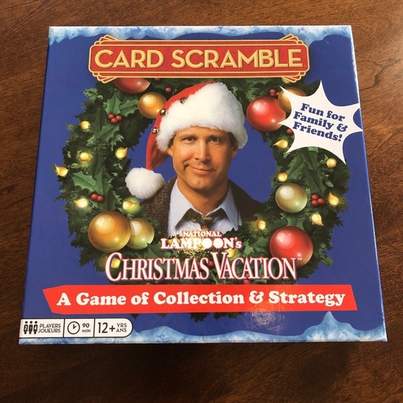 National Lampoon Other - GRISWOLD'S, Christmas Vacation Board Game,  National Lampoon, Card Scramble Game